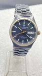 Vintage Jules Jurgensen Women Watch 31MM Black Dial Day Date 100FT Quartz Work. Fixed Price $55.00.