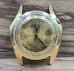 Vintage Zodiac Olympos Mystery Dial Automatic Gold Plate Watch.. Fixed Price $555.95.