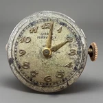 Vintage Girard-perregaux Watch Movement Original Dial & Hand. Fixed Price $85.00.