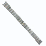 Omega 1551/861 Steel Watch Band - 16MM With 10MM Lug Fit Two Tone(gold&silver). Fixed Price $125.00.