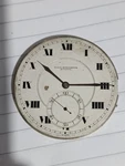 Paul Ditisheim Solvil Movement Hand Winging Pocket Watch Balance Ok. Fixed Price $150.00.