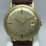 Bulova Sub-second Manual Winding 11ALD Date 10K Rgp Gold Bezel Vintage Watch. Fixed Price $399.00.