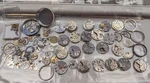 Watchmakers Estate Lot - Caravelle 11DP Etc. Partial Movements & Parts. Fixed Price $80.09.