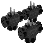 3 Way Plug Adapter Grounded Wall Tap Outlet Splitter 15A 1875W Etl Listed. Fixed Price $11.88.