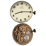 Omega Vintage Manual Wind Watch Movement Dial 15J Swiss Spares Repair Parts Only. Fixed Price $80.72.