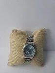 Vintage Silver Tone Analog Wristwatch Blue Dial Expansion Band Women's. Fixed Price $39.33.