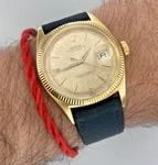 Rolex 36MM 1601 Datejust 18K Solid Yellow Gold Pie Pan Dial Automatic 1964'S. Fixed Price $7900.00.