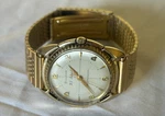 1957 Bulova 23 Jewels Automatic Stainless Steel Wristwatch Gold Tone Band 34MM. Fixed Price $249.99.