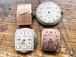 Vintage Lot Benrus Wristwatch Movements AC14-BR2-CW2-AK1 As Parts/repair. Fixed Price $14.99.