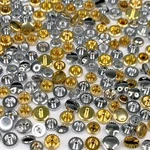 100 Crowns Parts Steampunk Watchmakers Lot Gold Silver Repair Vintage. Fixed Price $17.09.