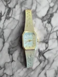 Armitron E. Gluck Corp 25/4136 Gold Tone Ladies Mesh Band Quartz Wrist Watch. Fixed Price $31.50.