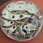 Vintage 38.40MM Longines Pocket Watch Movement Cal. 17.89 Abc Keeping Time. Fixed Price $120.00.