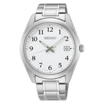 Seiko Men's Core Quartz White Dial Watch - SUR459P1 New. Fixed Price $108.49.
