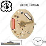 Genuine Eta 980.106 Watch Movement Swiss 3 Hands. Fixed Price $71.95.