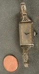 Antique Gruen Women's Reinforced White Gold Watch W/ Guild Movement 15J. Fixed Price $144.95.