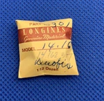 Longines 14.162 301 Regulator And Cap Jewel Comb. Sealed. Nos. 77-01. Fixed Price $47.99.