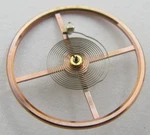 Omega 550 17 Jewels Watch Movement Part 1327 Complete Balance Wheel. Fixed Price $200.00.