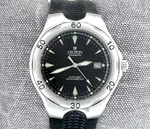 Croton Aquamatic Swiss Quartz Black Date Dial Men's Analog Watch 41MM. Fixed Price $31.75.