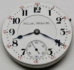 Hamilton 940, 21 Jewels, Size 18, Pocket Watch Movement Only, Working - 1904. Fixed Price $150.00.