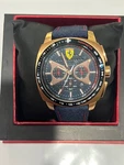 Ferrari Scuderia Chronograph Watch Seiko VD53C Movement SF.18.1.34.0202. Fixed Price $79.00.