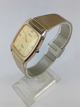 1980S Aurole Custom Faceted Crystal Quartz SW-E115 Men's Swiss Watch. Fixed Price $45.00.
