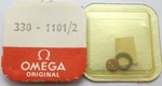 New Vintage Original Omega 330-1101/2 Crown Wheel & Cw Core ,330 Movement. Fixed Price $25.00.