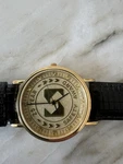 Hamilton 25 Year Safety Award Watch 14K Gold Medallion Engraved Box Papers. Fixed Price $164.00.