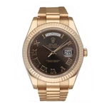 Rolex Day Date 41 218235 Chocolate Dial 18K Rose Gold Mens Watch Box Papers. Fixed Price $41999.00.