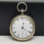 FAPW730 1871 Waltham Home Watch Co. Model 1857 18S 11J Runs. Fixed Price $307.00.