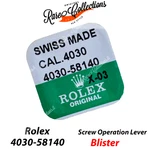 Rolex 4030-58140 New Blister X1 Piece Screw For Operating Lever. Fixed Price $45.44.