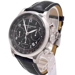 Baume Et Mercier Capeland 42MM Steel Black Dial Automatic Mens Watch MOA10084. Fixed Price $1999.00.
