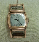 Vintage Men's Gotham Deluxe Manual Wind Watch Parts/repair/restore, Not Running. Fixed Price $25.00.