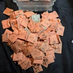 168 Mixed Watch Crystals Hamilton Waltham Helbros Benrus Vintage Lot Nos. Fixed Price $125.00.