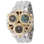 Invicta Cerberus Abalone/carbon Fiber Dial Gold & Ss Watch Mint + 44593. Fixed Price $249.00.