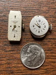 Vintage Longines & Lady Elgin Watch Face Movement Dial Parts Or Repair. Fixed Price $9.99.