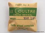 Jaeger Lecoultre 4TH Wheel And Pinion Cal. 219 Part #220. Fixed Price $29.95.