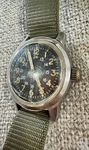 Elgin A-17A WW2 Military Hack MIL-W-6433 Navigation Wristwatch Usaf. Fixed Price $549.00.