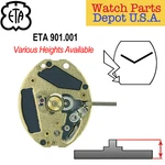 Genuine Eta 901.001 Swiss Made Quartz Movement (multiple Variation) - New!. Fixed Price $59.95.