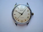 Gruen Precision Autowind 710 Rss Mens Automatic Watch 17J. Plume Hands Numerals. Fixed Price $150.00.