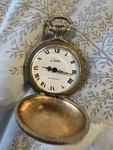 Vtg Wind Up Women Chateau Swiss Made E. Gluck Art Deco Pocket Watch Working. Fixed Price $33.00.