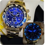 Invicta - Reserve Pro Diver Swiss Eta G10.211 44MM Gold Chronograph Mens Watch. Fixed Price $189.90.