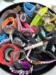 Lot Mixed Materials Untested Junk Repair Bulk Watches. Fixed Price $19.99.