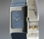 Vintage 1973 Near Mint Omega De Ville CAL.1070 Blue Manual Winding Women's Watch. Fixed Price $299.90.