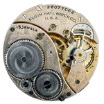 Antique 12S 1925 Elgin Jewels Art Deco Mechanical Pocket Watch Movement 315. Fixed Price $45.20.