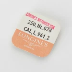 Longines 961.2 Watch Part Hour Wheel 250 HT.078 Original Sealed Material. Fixed Price $8.99.