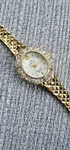 Vintage Women's Jules Jurgensen Diamond Quartz Gold Tone 22MM Watch, Case 3355DS. Fixed Price $275.00.