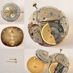 Universal Geneve Polerouter Cal 2-67 Watch Parts Movement Balance Fork Spring 66. Fixed Price $45.00.