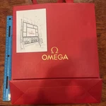 Large 12 X13.5 X3.5 Omega Watch Genuine Retail Bag And Card. Fixed Price $34.99.