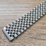 Rare Beautiful Stainless Steel Bracelet/watch Band 18MM. Fixed Price $18.00.