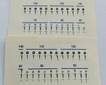 Vintage Blue Leaf Watch Hands To Fit 8 3/4L 10 1/2 Ligne Size 12 Prs Hour/min. Fixed Price $17.99.